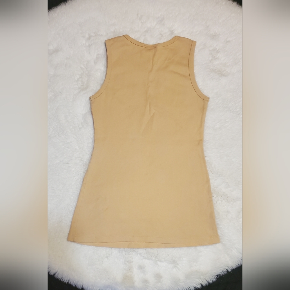 Y2k Wet Seal Tank Top Size S Baby Girl Rhinestones - Picture 2 of 3